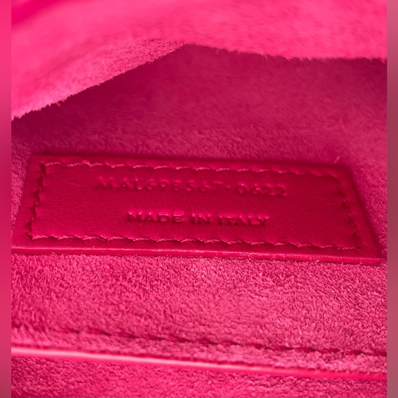 BRAND NEW Saint Laurent YSL Le 57 Leather Shoulder Bag Quilted Purse Pink! - Picture 16 of 16